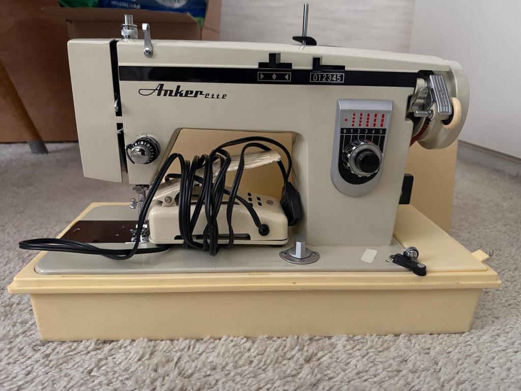 Anker Ette Naaimachine - Vintage Model, Ophalen, Gebruikt, Naaimachine, Overige merken