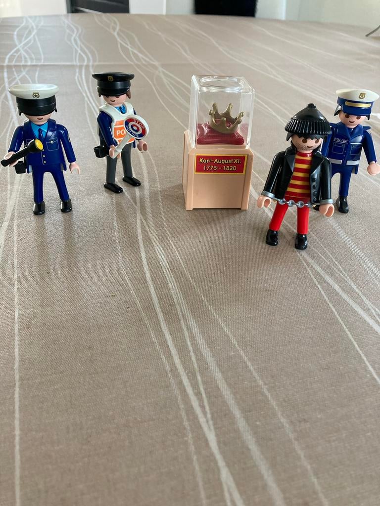 Playmobil juwelenroof., Kinderen en Baby's, Speelgoed | Playmobil, Ophalen of Verzenden, Zo goed als nieuw