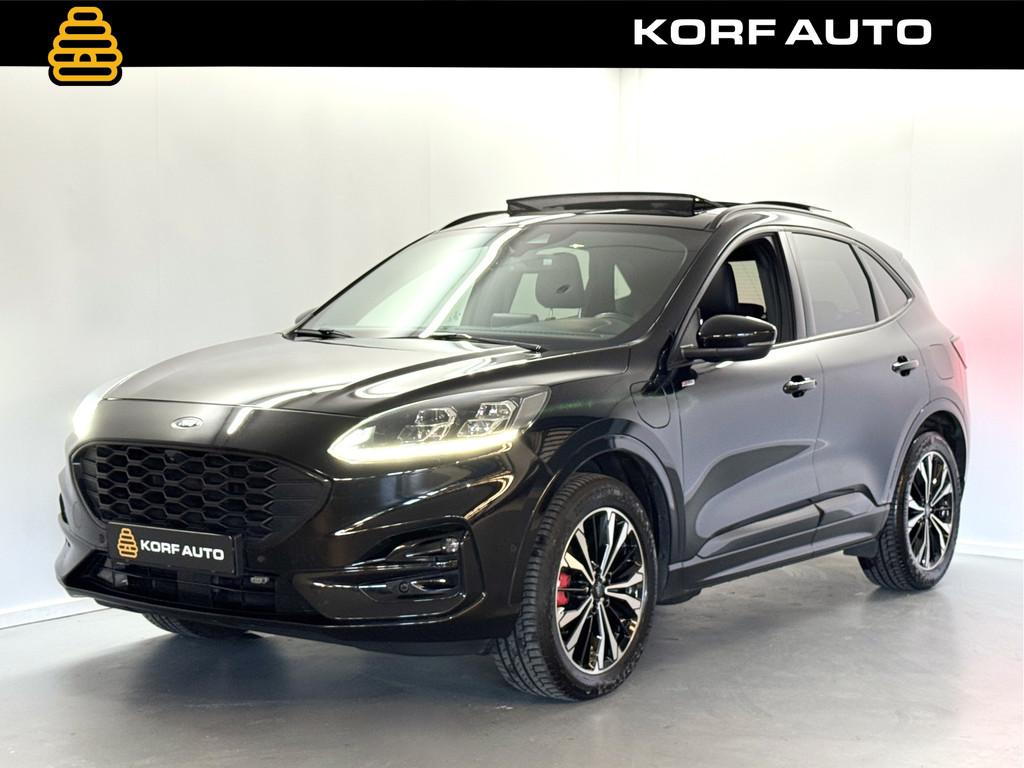 Ford Kuga 2.5 PHEV ST-Line X / Pano / B&O / Trekhaak / Camer, Auto's, Ford, Gebruikt, 4 cilinders, Met garantie (alle), Zwart