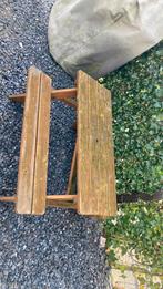 Picknick bankje gratis afhalen (kinderbankje), Ophalen, Gebruikt, Rechthoekig, Hout