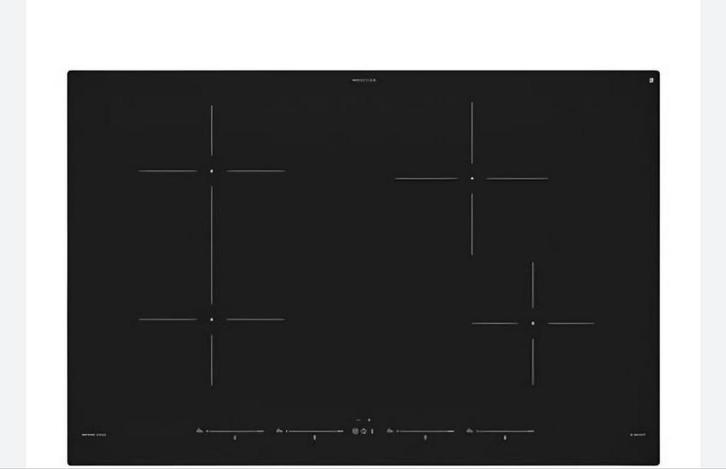 Inductiekookplaat UTNÄMND 500  78 cm, Witgoed en Apparatuur, Kookplaten, Zo goed als nieuw, Inbouw, Inductie, 4 kookzones, Ophalen
