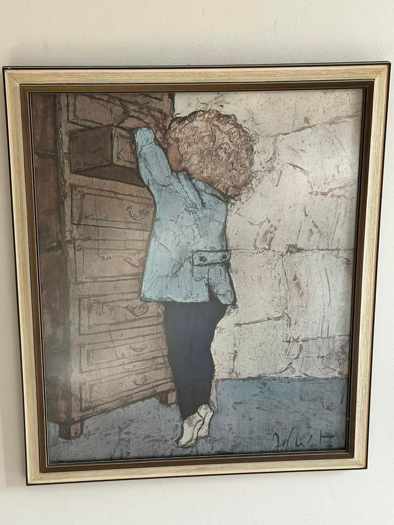 Isabella aan schuiflade jaren 60 Jef Wauters, Ophalen of Verzenden