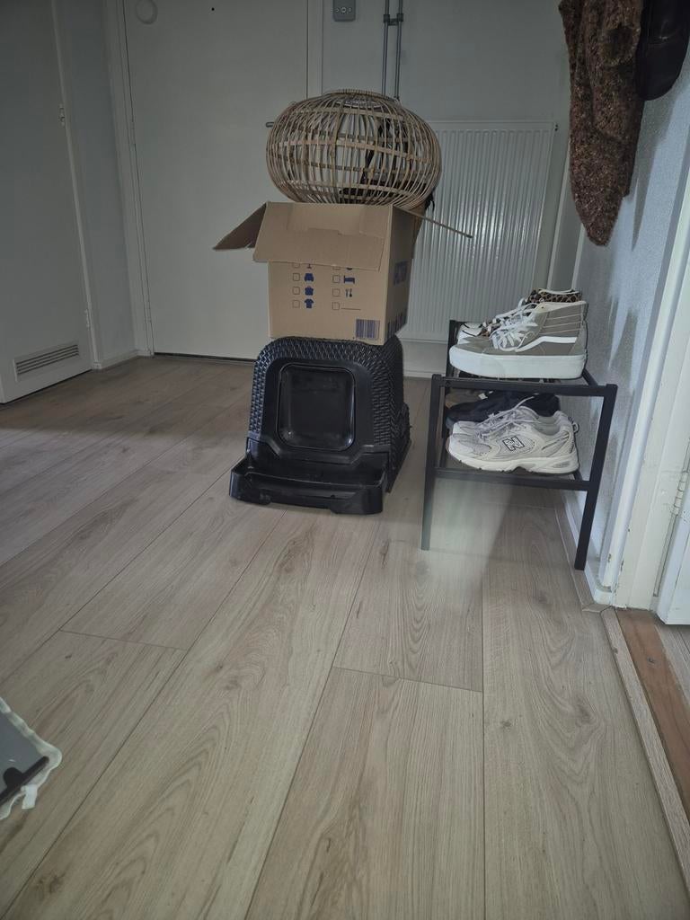 Kattenbak curver, Dieren en Toebehoren, Ophalen, Gebruikt