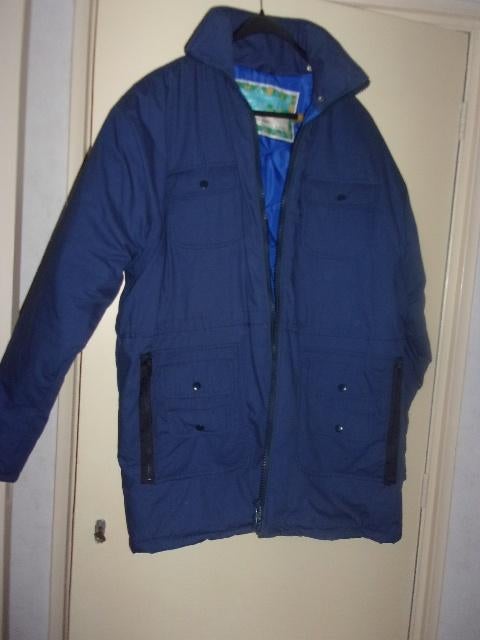parka heren jas, Kleding | Heren, Jassen | Winter, Ophalen of Verzenden, Nieuw, Overige maten, Blauw