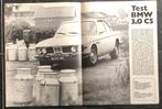 BMW 3,0 CS ( E9 ) test in Autovisie 1971, Gelezen, Ophalen of Verzenden, BMW, Autovisie