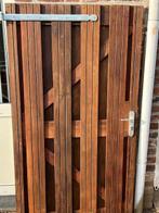 hardhouten bankirai tuinpoort  100x180 cm, ook op maat, Ophalen, 1 tot 2 meter, Minder dan 3 meter, Zo goed als nieuw