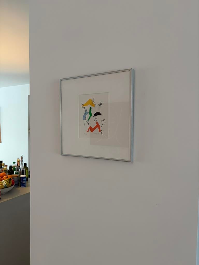 Originele Grafiek 1992 - Gesigneerd, Oplage 5/15, Ingelijst, Ophalen of Verzenden, Overige technieken, Genummerd, 1950 - 1999