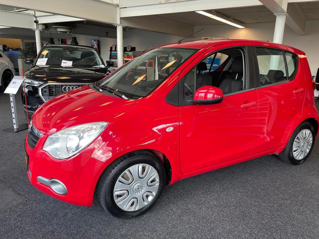 Opel Agila 1.0 Edition, NIEUWE APK, 1E EIGENAAR, Auto's, Stof, Zwart, 996 cc, Origineel Nederlands
