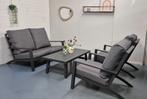 Tierra outdoor 4-zits loungeset Lima antraciet || Z.G.A.N, Tuin en Terras, Tuinsets en Loungesets, Ophalen, 4 zitplaatsen, ., Aluminium