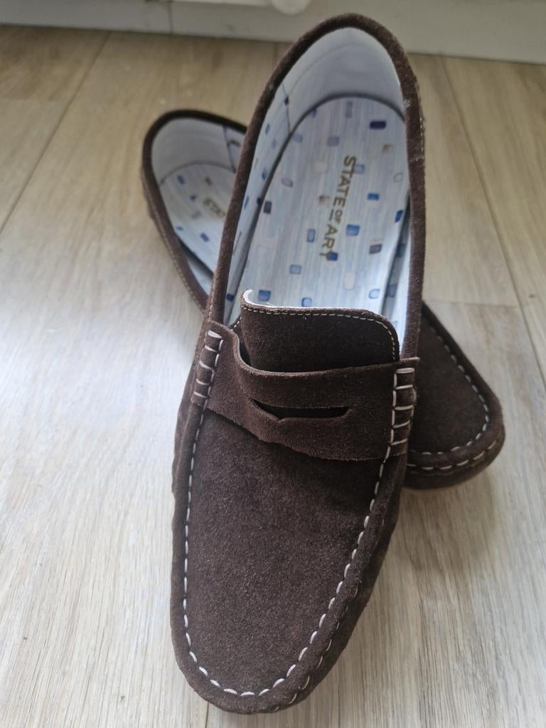 Nieuwe State of Art schoenen maat 46 winkiel price 119euro, Kleding | Heren, Schoenen, Bruin, Nieuw, Ophalen of Verzenden, Loafers