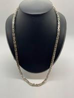 C921 Prachtige zilveren koningsketting 79,5 gram | 65 cm, Sieraden, Tassen en Uiterlijk, Kettingen, Ophalen of Verzenden, X, Zilver