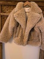 RABENS SALONER Teddy Jas - Beige, Maat M, Ophalen of Verzenden, Zo goed als nieuw, Maat 38/40 (M), Beige
