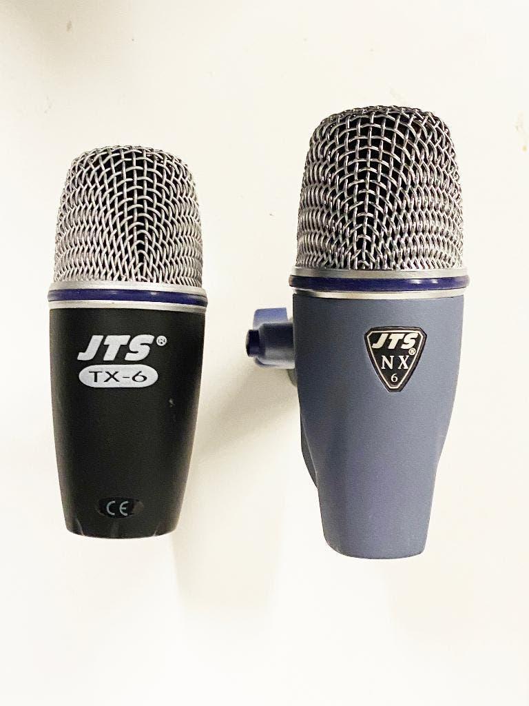 2 microfoons JTS, Ophalen of Verzenden, Zo goed als nieuw, Instrumentmicrofoon