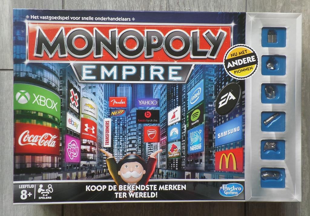 Spel Monopoly Empire, Hobby en Vrije tijd, Gezelschapsspellen | Bordspellen, Een of twee spelers, Ophalen of Verzenden, Zo goed als nieuw