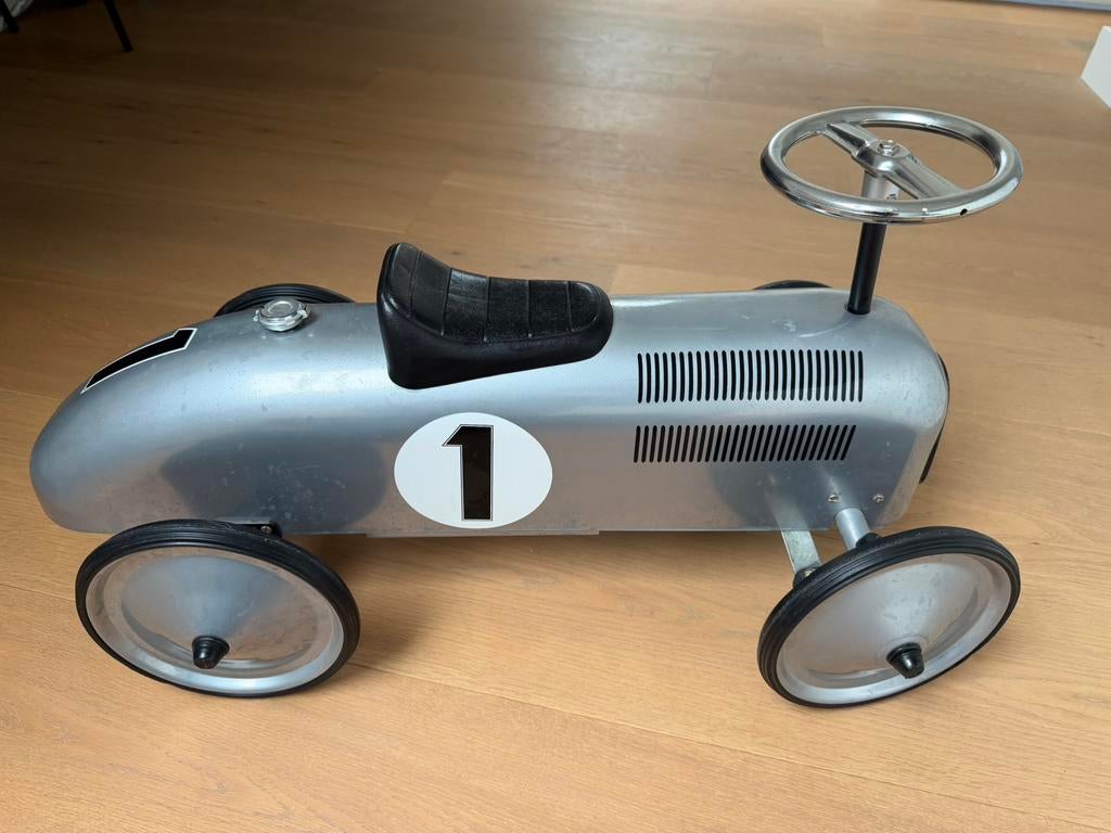 Retro loopauto Goki, Ophalen, Gebruikt