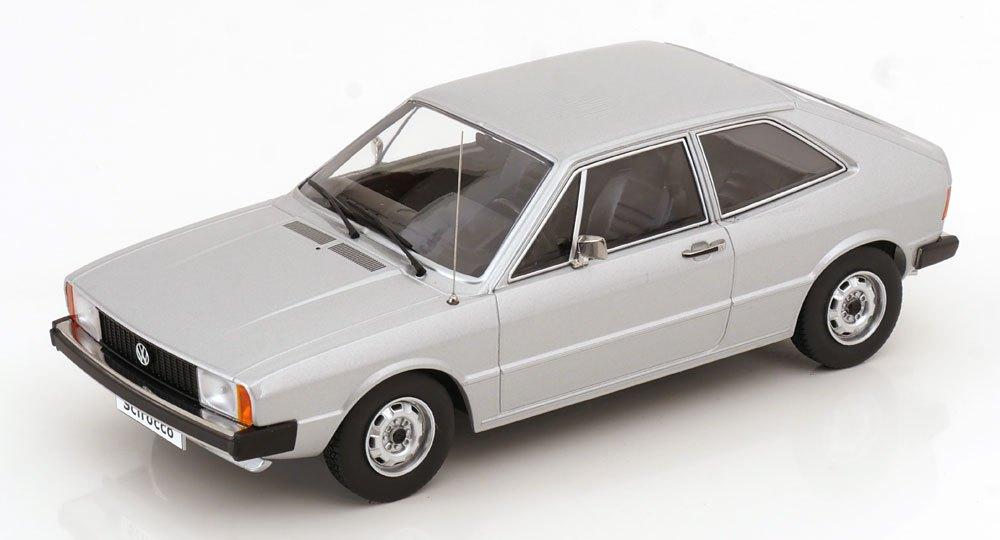 Volkswagen Scirocco GTI MKI L 1975 Zilver 1-18 KK-Scale, Overige merken, Auto, Nieuw, Ophalen of Verzenden