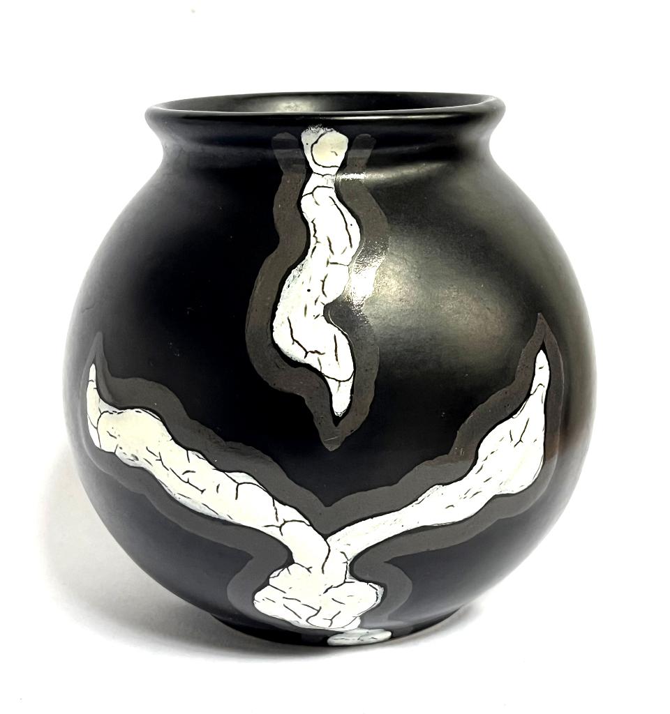 Plazuid PZH Marat Vaas  Gouda Plateelbakkerij Zuid-Holland, Antiek en Kunst, Antiek | Keramiek en Aardewerk, Ophalen of Verzenden