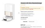 Dreame L40 Ultra, Ophalen, Nieuw, Stofzak, Robotstofzuiger