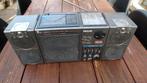 Oude Philips draagbare radio-cassette recorder, Ophalen of Verzenden, Gebruikt