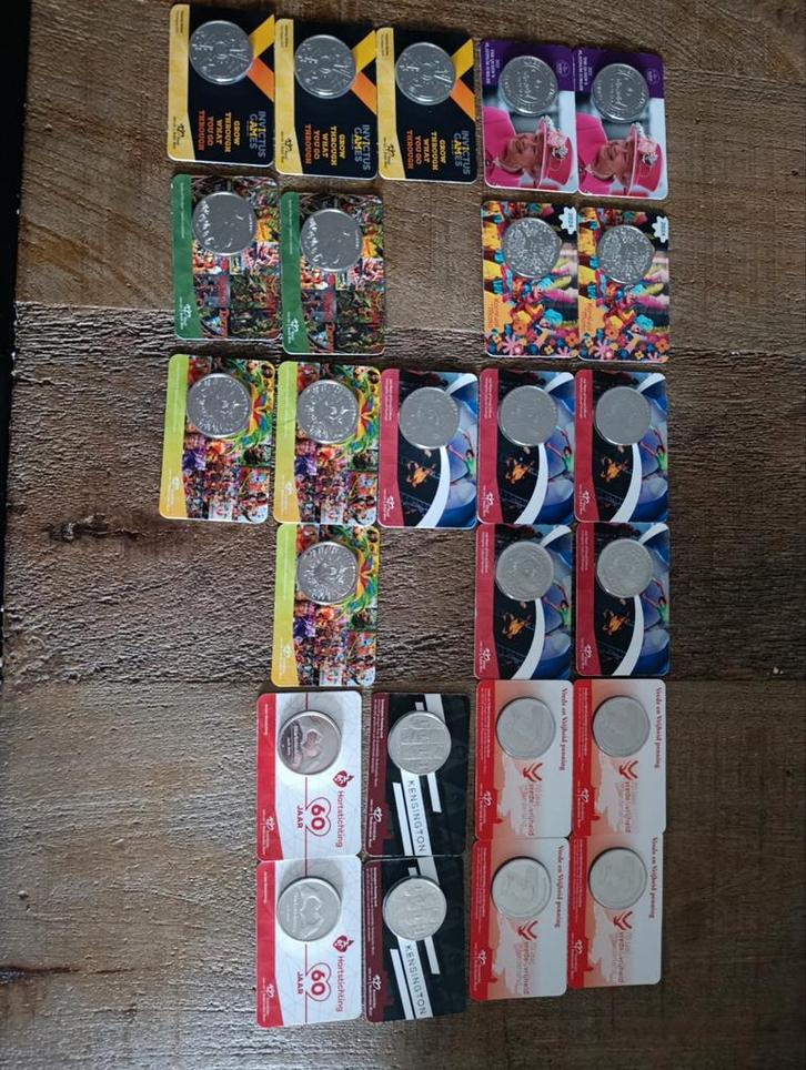 Diverse Herdenkingspenningen  - 25 Stuks, Postzegels en Munten, Munten en Bankbiljetten | Toebehoren, Ophalen of Verzenden