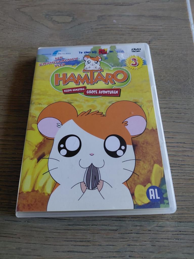 Hamtaro deel 3 het zonnebloemenveld dvd. Fox kids., Gebruikt, Tekenfilm, Ophalen of Verzenden, Alle leeftijden