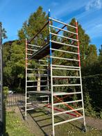 Steiger te huur - compleet pakket (9 meter), Ophalen, Gebruikt, Gevelsteiger, 5 meter of hoger