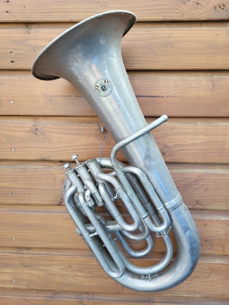 Muziek instrument decoratie, Muziek en Instrumenten, Blaasinstrumenten | Tuba's, Ophalen of Verzenden