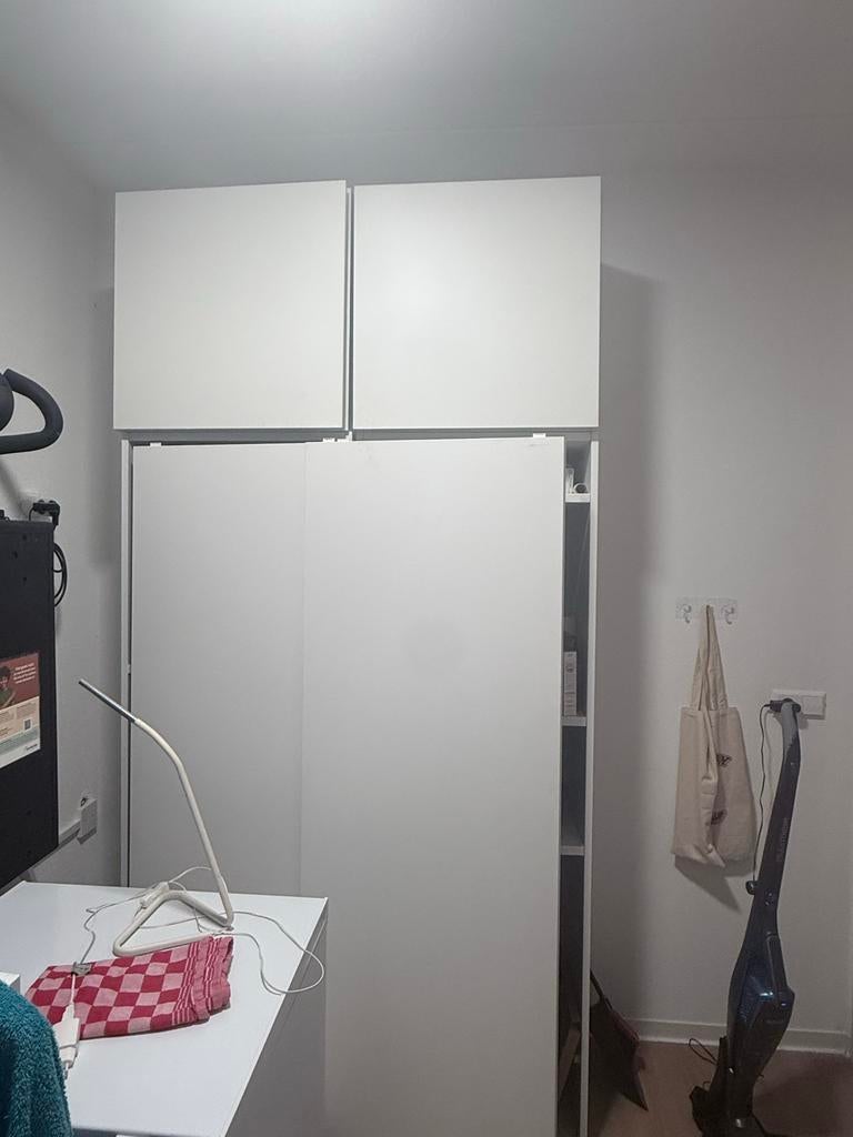 Ikea Pax kastframe met schuifdeuren, Ophalen, Overige materialen, Gebruikt, 100 tot 150 cm