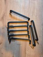 Set van 8 zwarte Borghamn handgrepen van IKEA, Overige typen, IKEA, Ophalen of Verzenden, Zo goed als nieuw