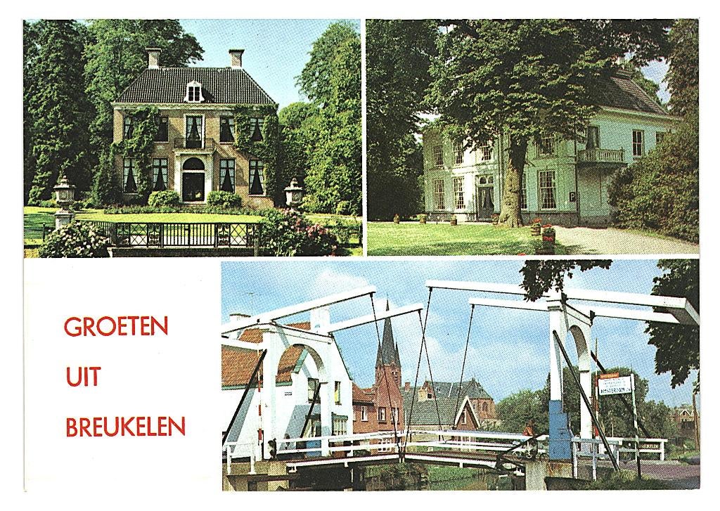802155 Breukelen Utr 1977 Nette oude kaart Onbeschreven