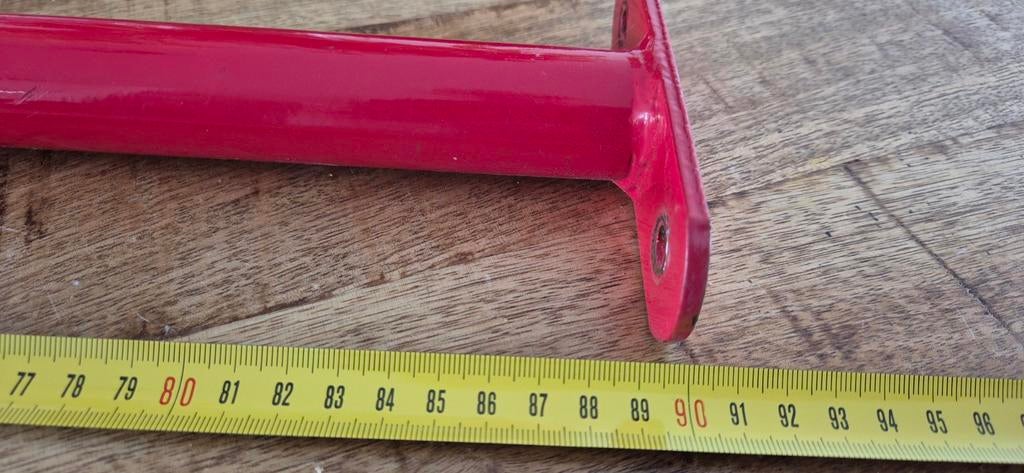 Rekstok Stang voor klimrek 90cm rood, Ophalen of Verzenden