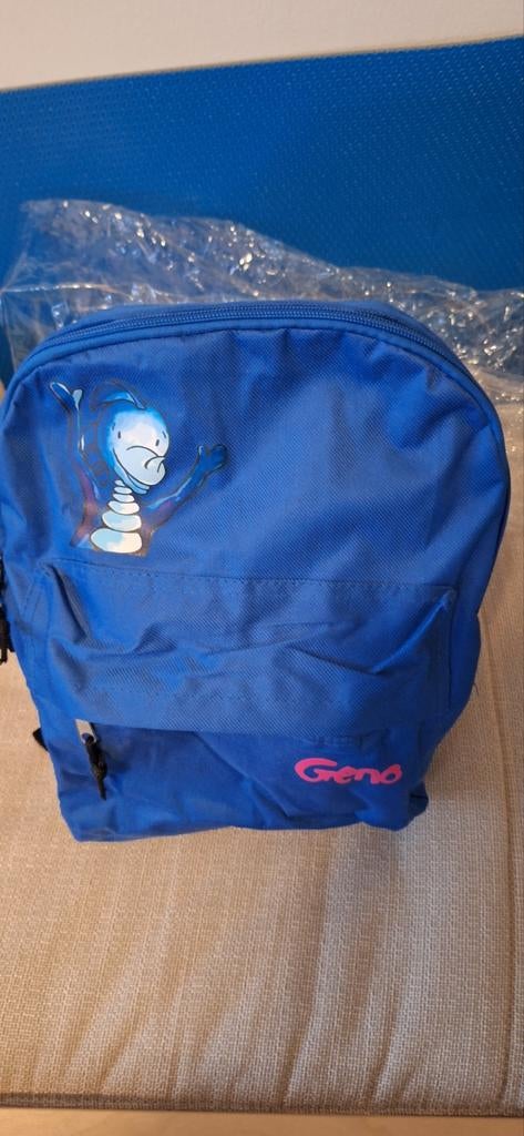 Nieuwe Geno Blauwe Kinderrugzak & Draak Knuffel Set, Ophalen of Verzenden