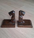 Art Deco Boekensteunen Schotse Terriërs '30s Glazen Ogen, Ophalen of Verzenden