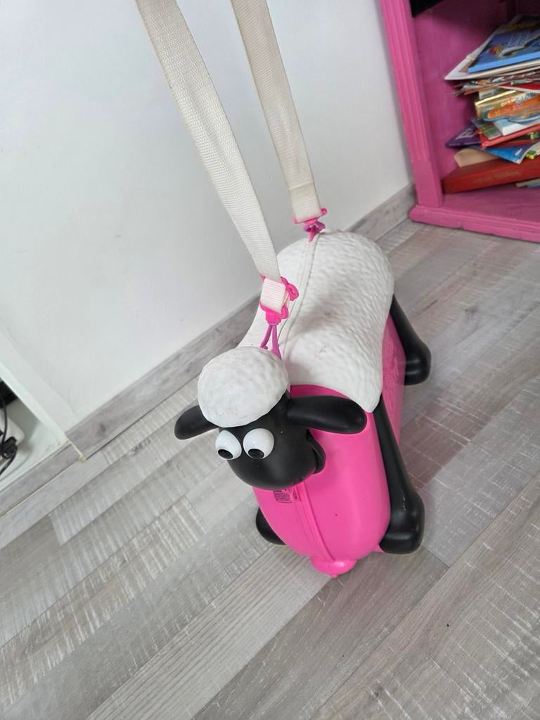 Shaun het Schaap koffer met wieltjes, Ophalen