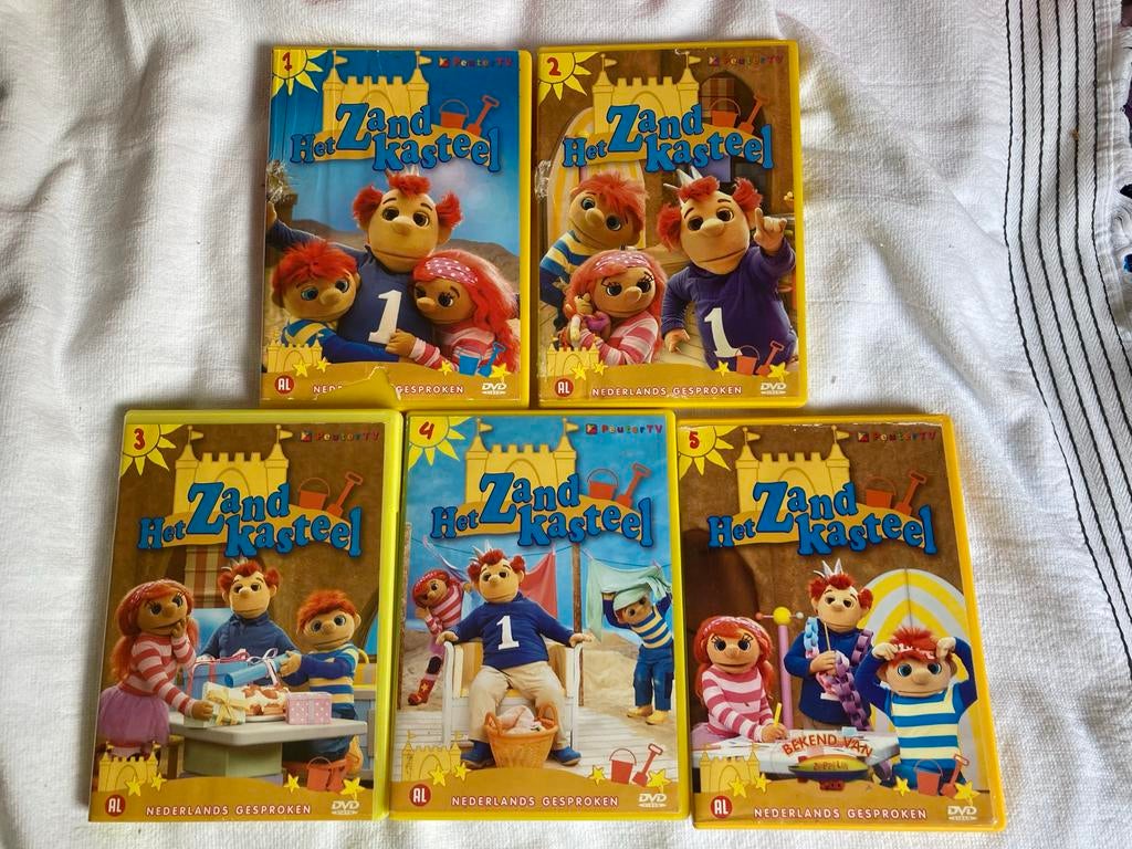 DVD's Het Zandkasteel, Cd's en Dvd's, Gebruikt, Alle leeftijden, Boxset, Ophalen of Verzenden