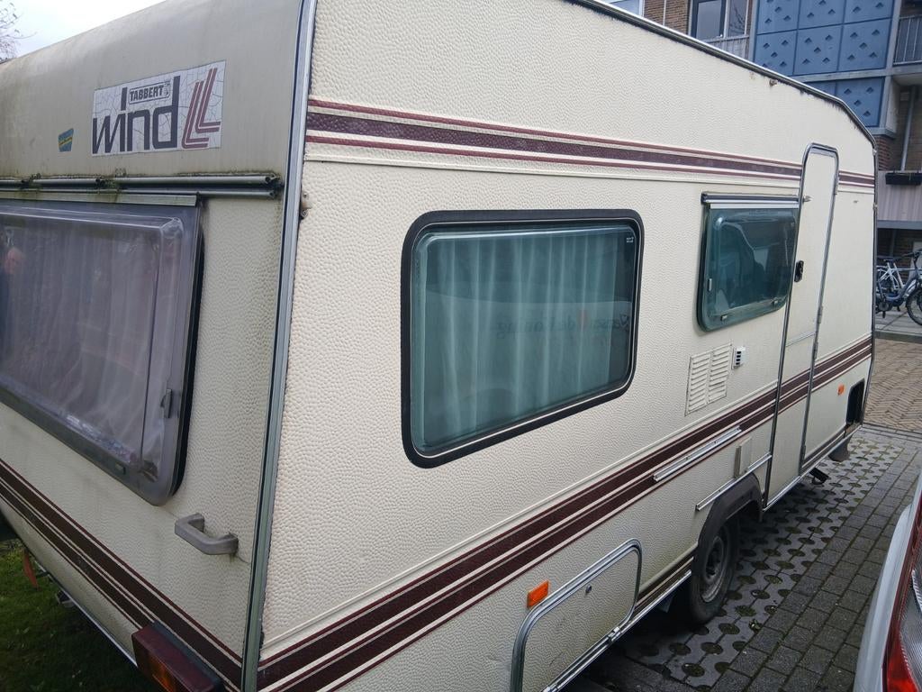 Tabbert Wind caravan Retro Lichtgewicht, Caravans en Kamperen, Schokbreker, Rondzit, Tabbert, Particulier