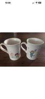 Twee mokken met Puk van de Petteflet afbeeldingen, Ophalen of Verzenden, Gebruikt