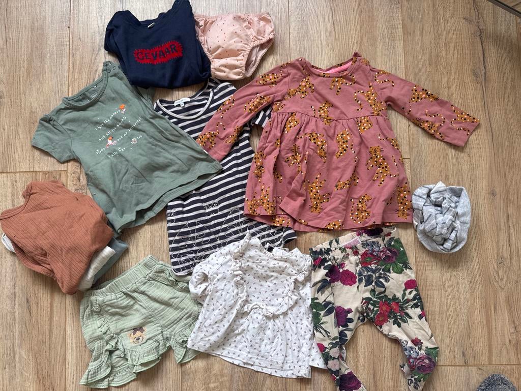Meisjeskleding pakket maat 74, Ophalen of Verzenden, Gebruikt, Meisje, Setje
