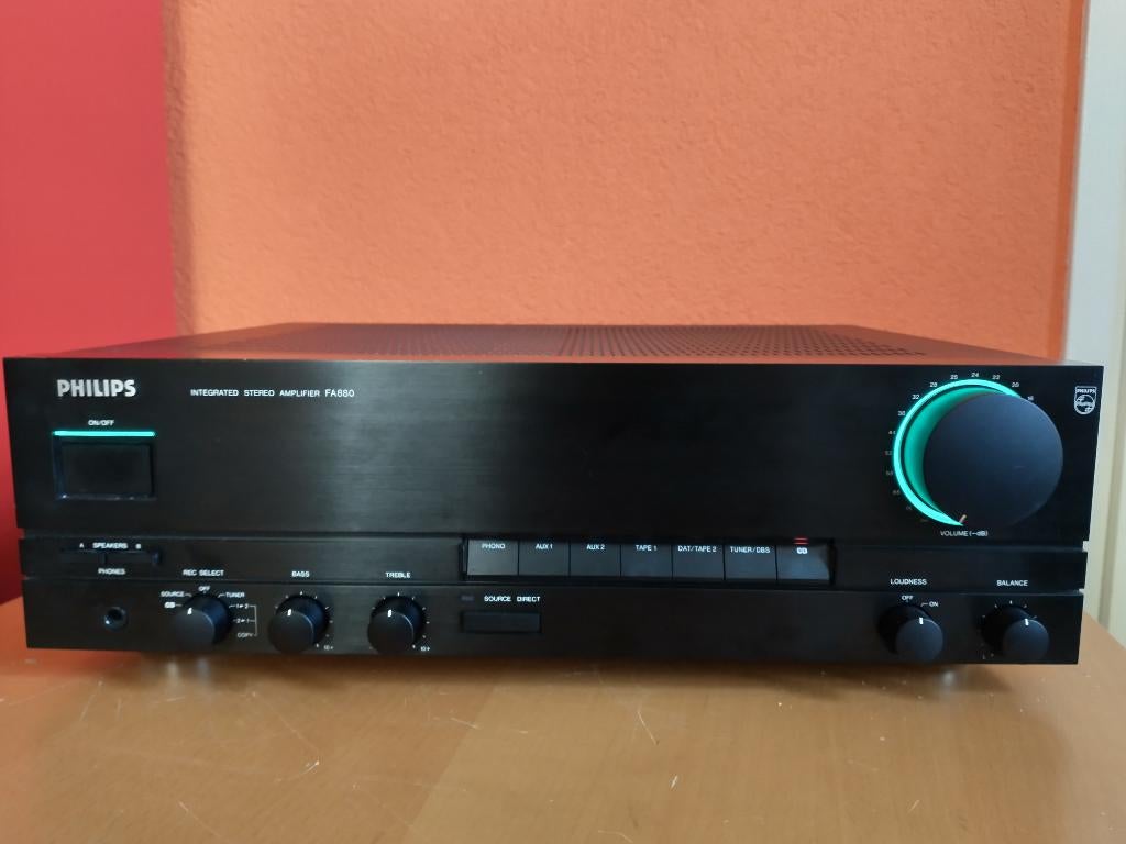 Philips FA-880 (Serviced), Overige merken, Ophalen of Verzenden, Zo goed als nieuw, 60 tot 120 watt