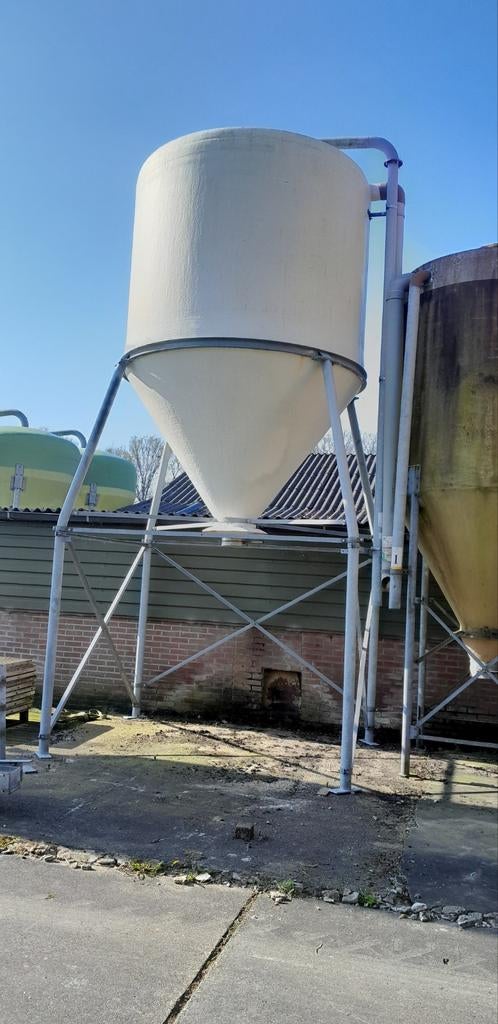 Polyester kunstmest silo voersilo, Dieren en Toebehoren, Dierenvoeding, Ophalen of Verzenden, Vee