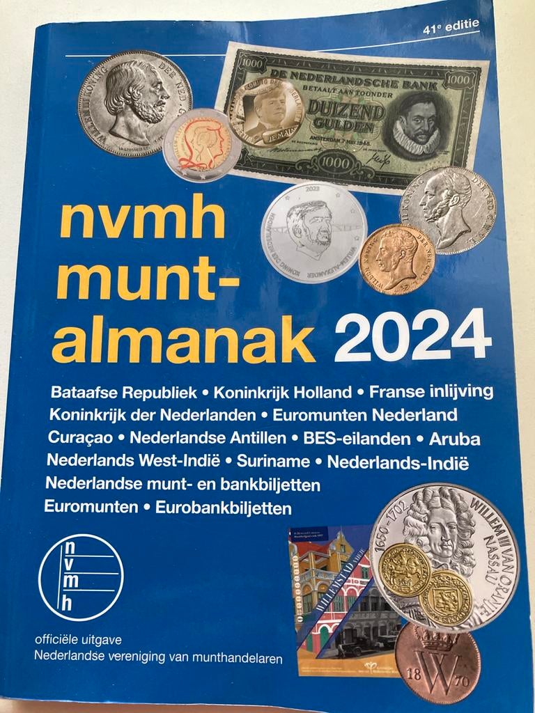 NVMH Munt-Almanak 2024 - 41e editie, Ophalen, Boek of Naslagwerk