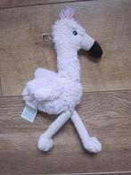 ZDT lichtroze superzacht pluche ooievaar-Flamingo knuffel, Ophalen of Verzenden, Nieuw, Eend