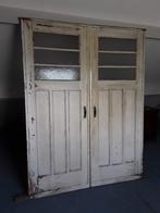 antieke houten schuifdeuren, Ophalen