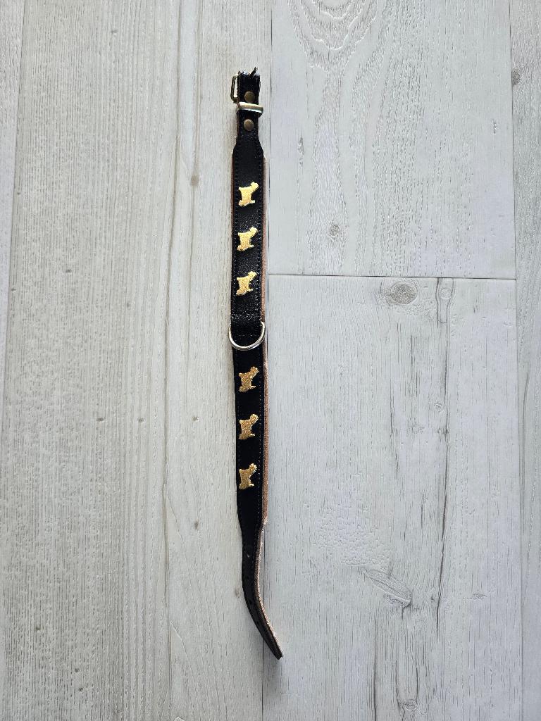 Honden halsband met mooie versiering, Ophalen, Nieuw