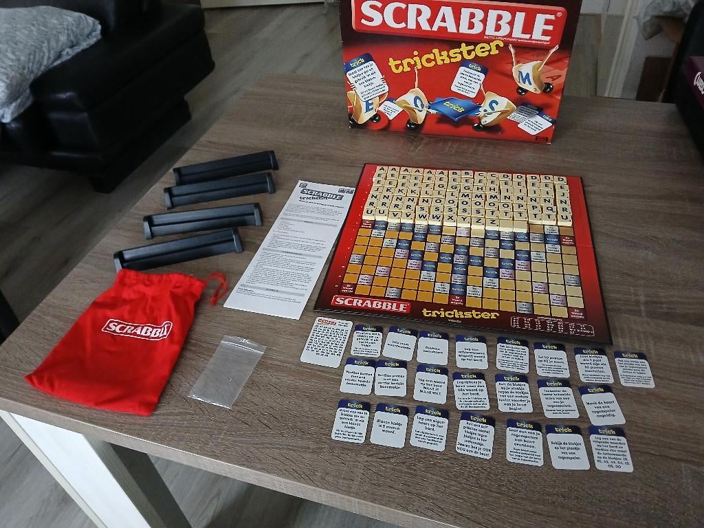 Scrabble trickster, Een of twee spelers, Ophalen of Verzenden, Nieuw, Mattel