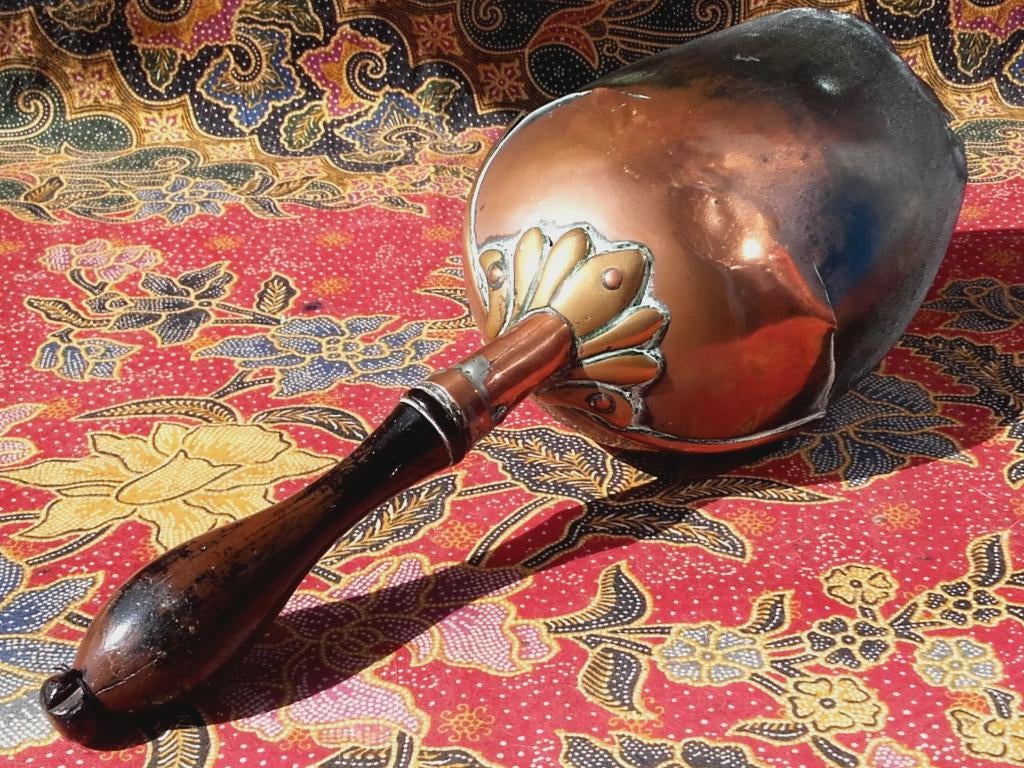 Originele antieke meelschep uit Engeland 37,5 cm. uit 1850., Antiek en Kunst, Ophalen of Verzenden