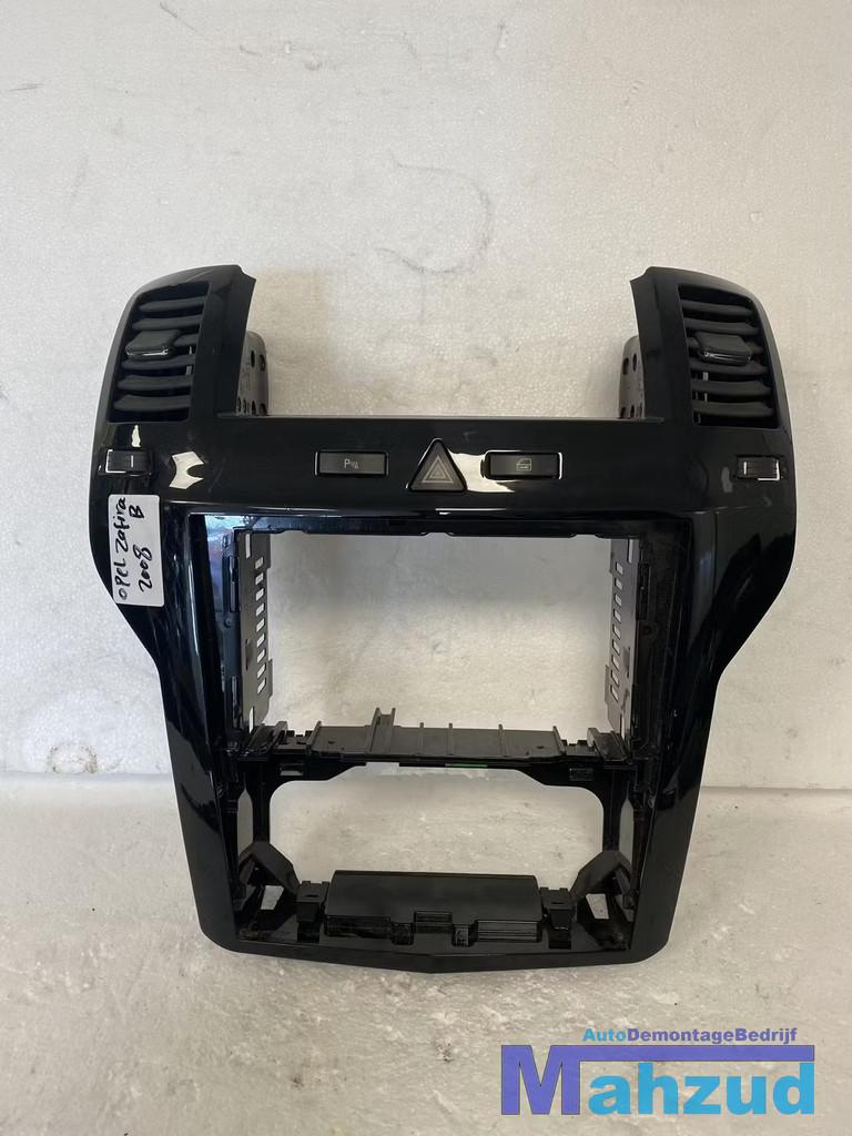 OPEL ZAFIRA B Zwart middenconsole radioframe 2005-2010, Gebruikt, Opel Automobile GmbH, Ophalen of Verzenden, Kontakt@opel-infoservice.de