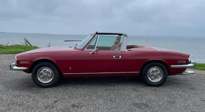 Triumph Stag 3.0 V8 MK2 -1974 - handgeschakeld + hardtop, Achterwielaandrijving, 143 pk, Cabriolet, Overige bekleding