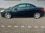 Peugeot 308 1.6 THP CC 2009 Zwart, 1487 kg, 4 cilinders, Cabriolet, 4 stoelen