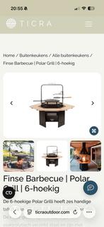 Finse Barbecue Polar Grill vuurtafel terrashaard BBQ NIEUW, Ophalen, Zo goed als nieuw